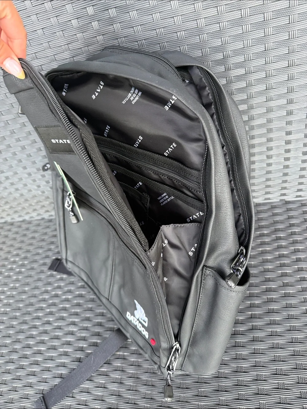 STATE Backpack with Datadog Patch